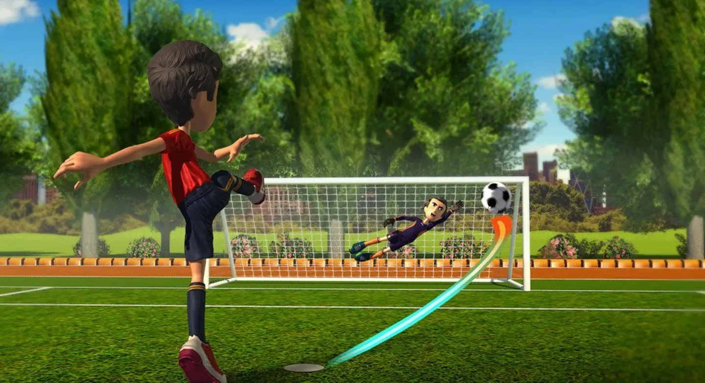 Футбол игры 6 лет. Игра will Sports. Wii футбол. Wii Sport футбол. Женский футбол игра на ПК.